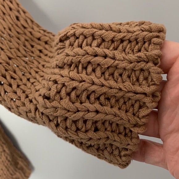 Free People Simply Sienna Cardigan Camel Size XS - Picture 7 of 12